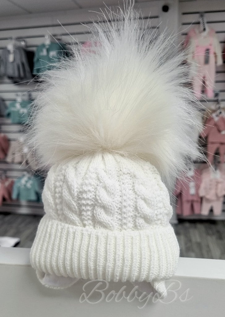 BABY TOPSY - Faux fur single pom