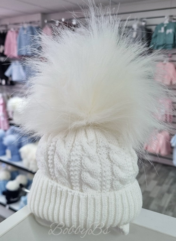 BABY TOPSY - Faux fur single pom