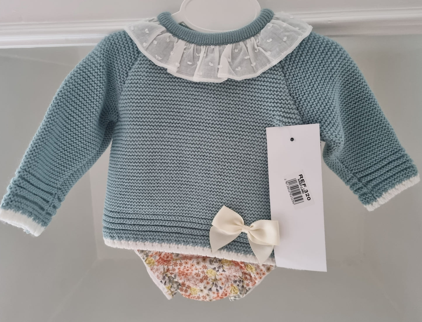 CJ882 - Sage Green knitted 2PC