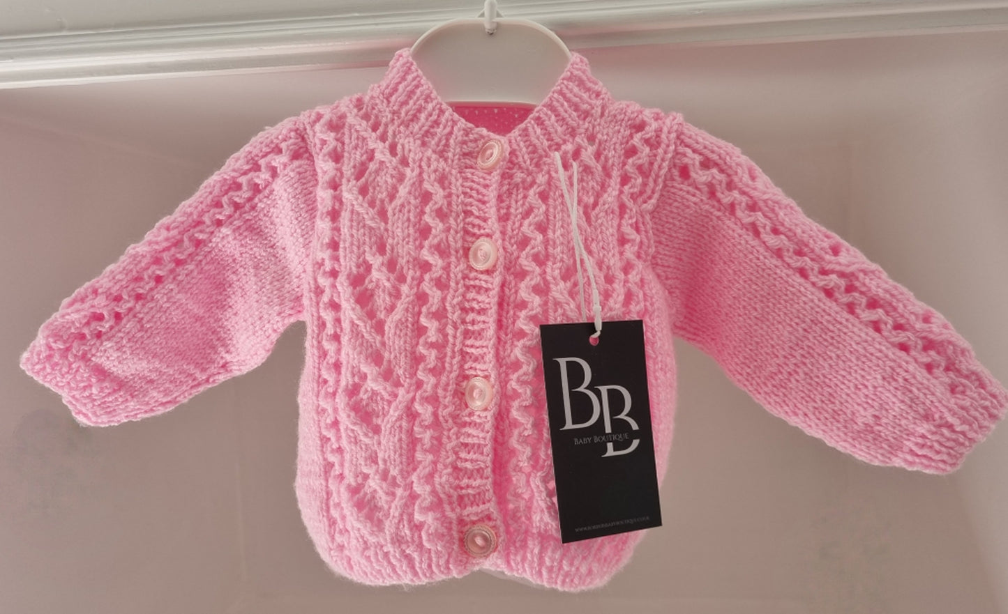 PDK21 - Pink Diamond Knitted cardigan