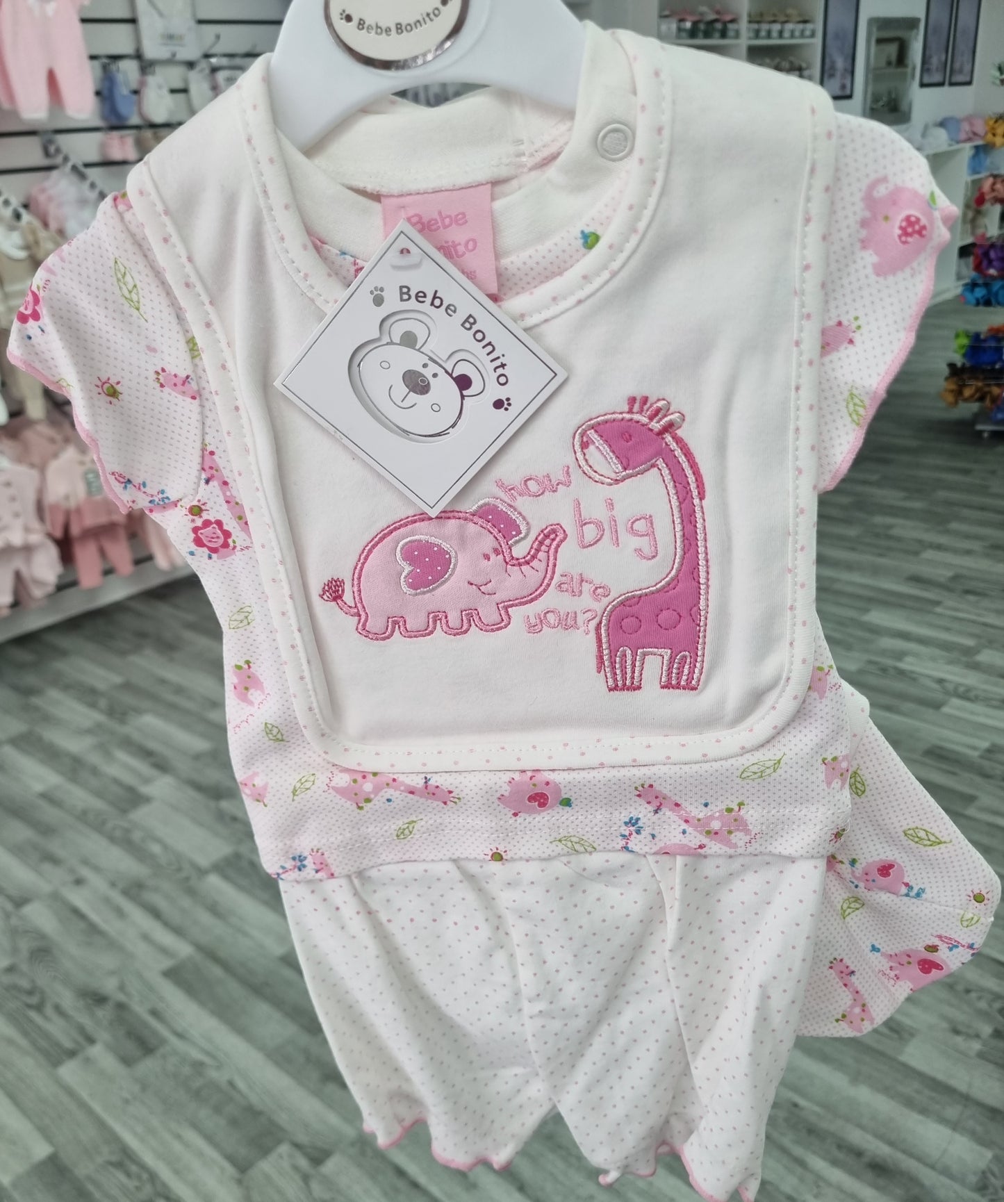 DBC406 - Top, Shorts & Bib set
