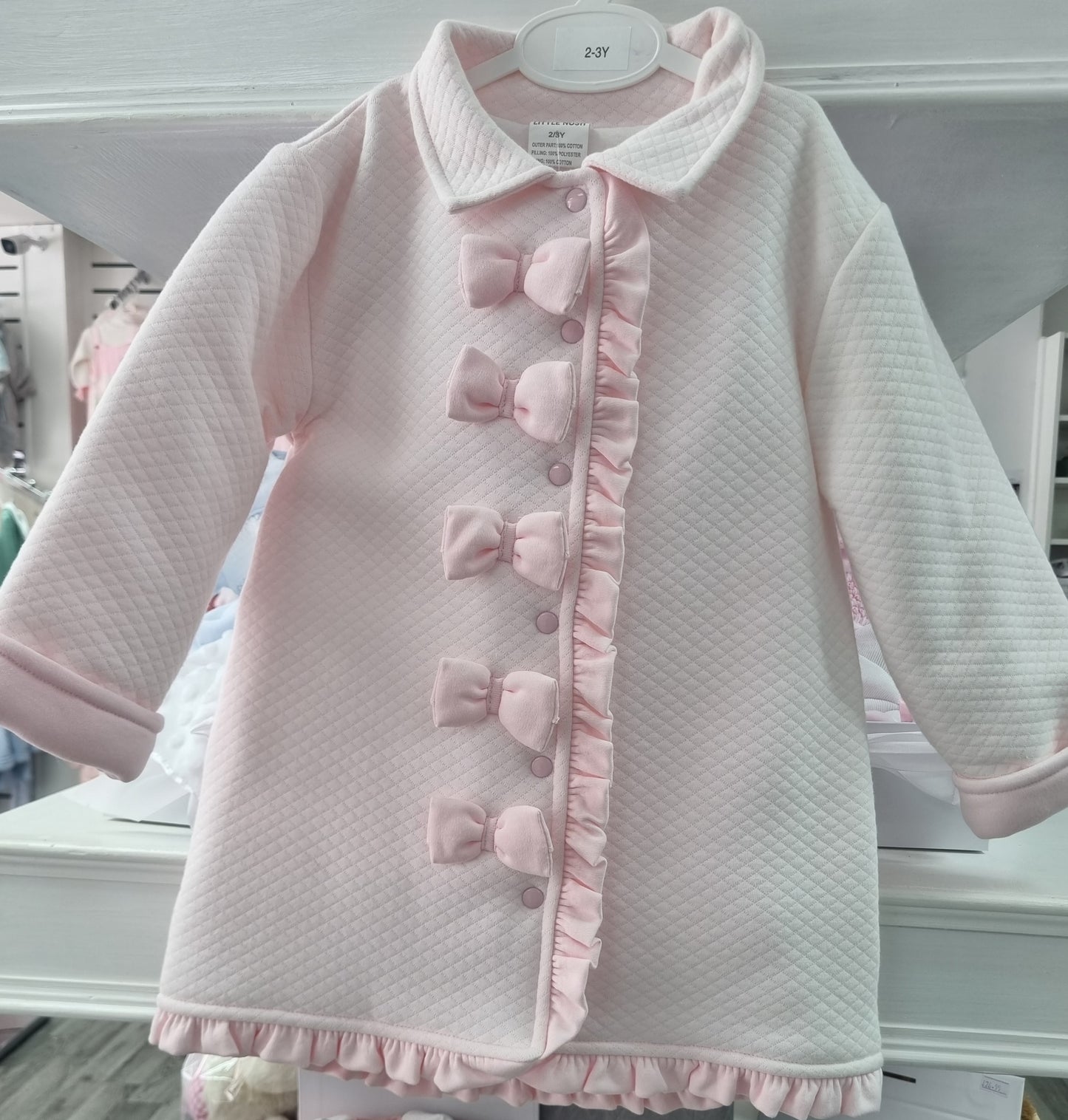 LB2021/05 ~ Pink Quilted Coat