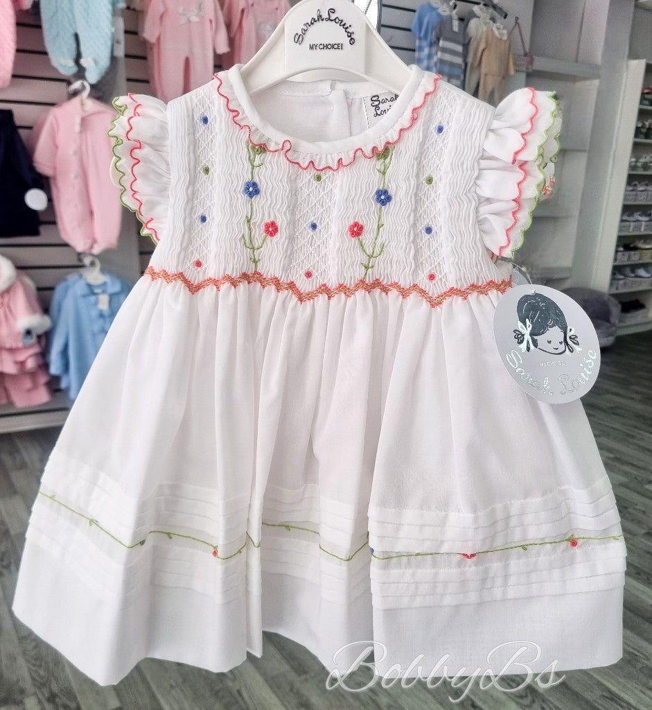 013643 - Sarah Louise Floral smock dress