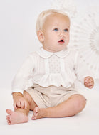 013005-  Sarah Louise smocked short set