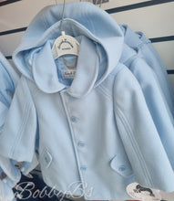 Load image into Gallery viewer, C9000V - Boys Sarah Louise Heritage Collection  Winter Hooded Blue Coat