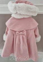 Load image into Gallery viewer, C9500V-1 - Sarah Louise Heritage Collection Pink Fur Trim Coat &amp; hat