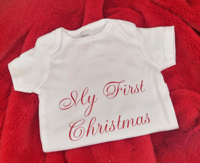 My First Christmas Vest