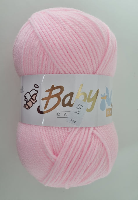 PINK Baby Care Double Knitting Yarn (601)