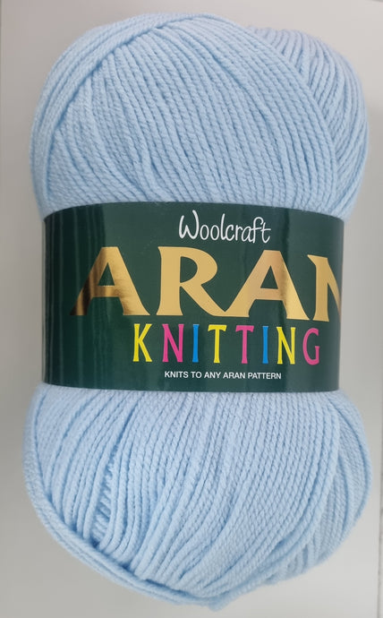 Woolcraft Aran 400g Blue (19)