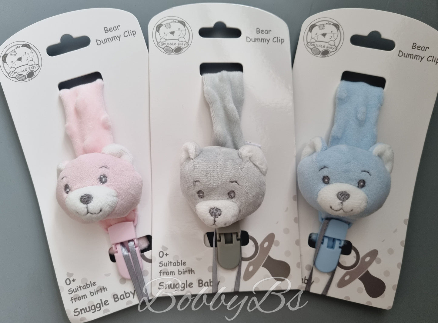 1225 - Teddy Bear dummy clips