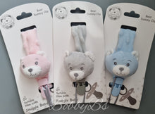 Load image into Gallery viewer, 1225 - Teddy Bear dummy clips