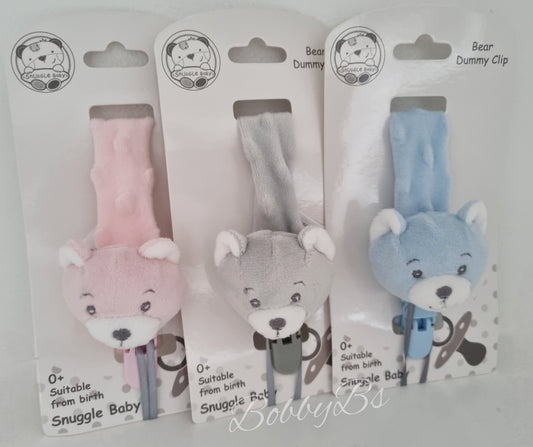 1225 - Teddy Bear dummy clips