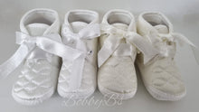 Load image into Gallery viewer, USB1 - Unisex Satin Baby Booties/Shoes