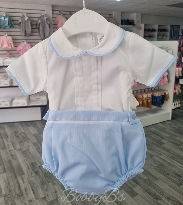 SG25 - Baby Blue cotton Jam Pant set