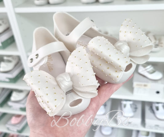 JANE - Pearl Studded Jelly Shoe