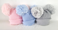 Load image into Gallery viewer, H510 - plain knit double pom