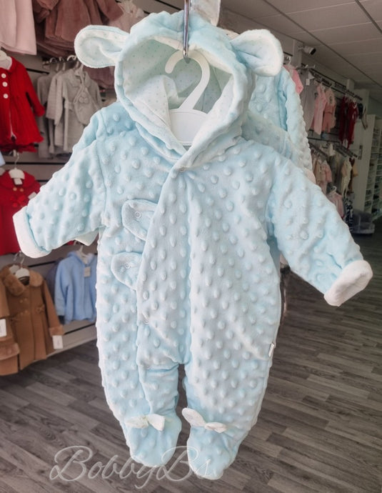 MAR003 - Mint dimple snowsuit