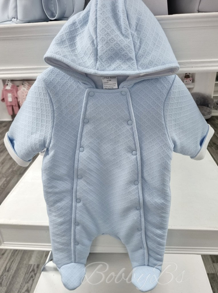 LBW24/101 - Traditional Baby Blue Snowsuit