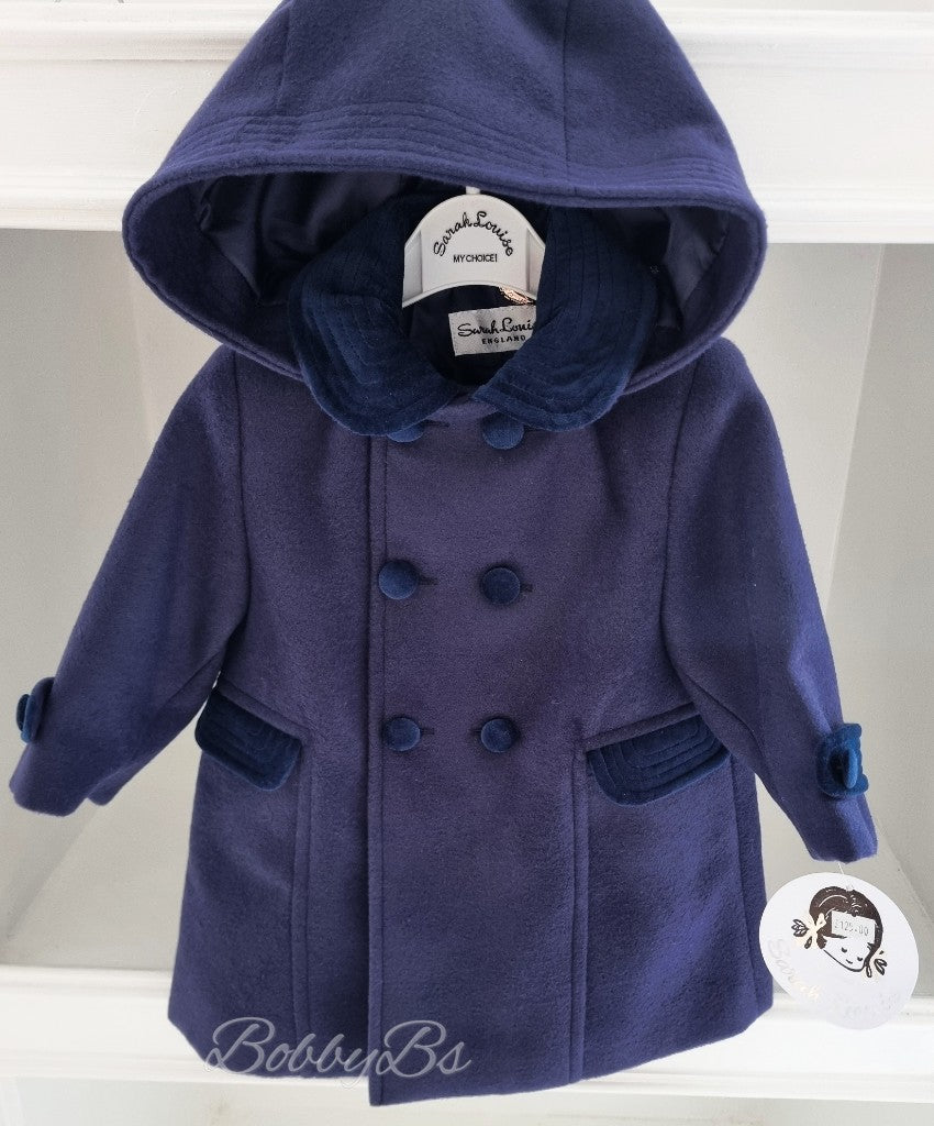 013535 - Navy Sarah Louise coat