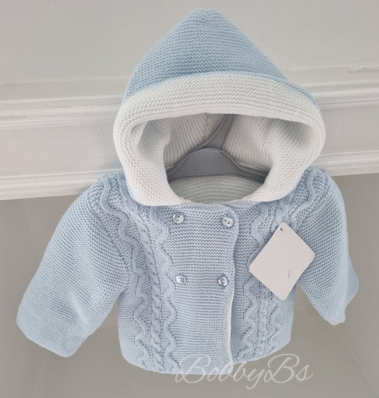 655 - Blue Cable Jacket set