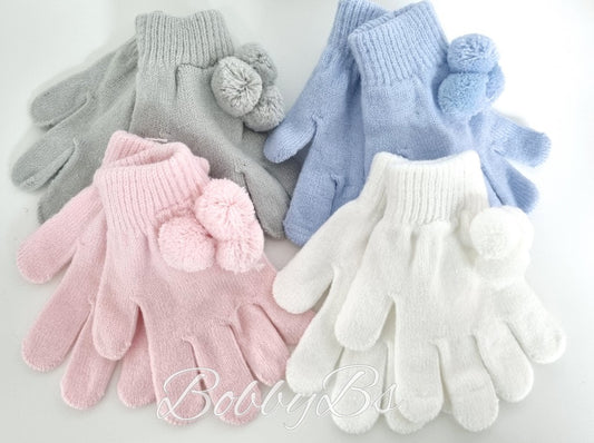 6201 - Pompom Gloves