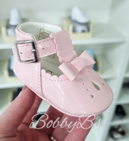 Harper - Softsole bow buckle shoe