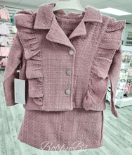 Load image into Gallery viewer, R664 - Luxury Woven Dusty Pink skirt set