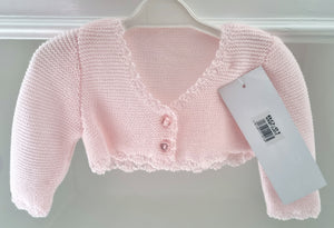 CJ012 - Pink Fine knit bolero