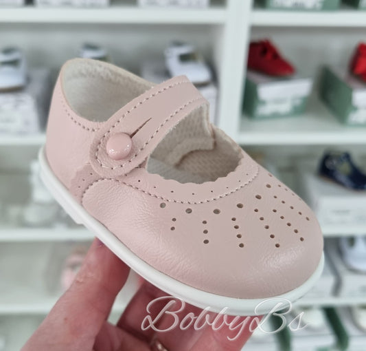 065- Dusty Pink hardsole shoe