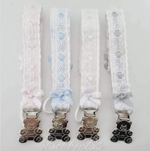 Load image into Gallery viewer, 1223 - Teddy Bear dummy clips