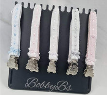 Load image into Gallery viewer, 1223 - Teddy Bear dummy clips