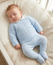 Load image into Gallery viewer, GINO - Baby Blue Knitted trouser set