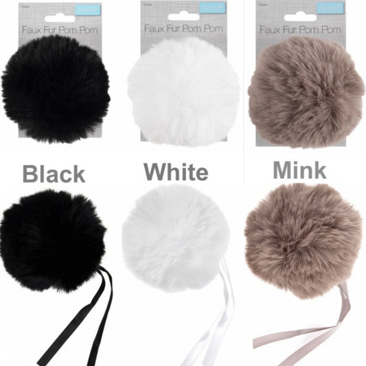 5022 - 11CM Faux Fur PomPom