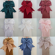 S350 - Knee high Bow sock