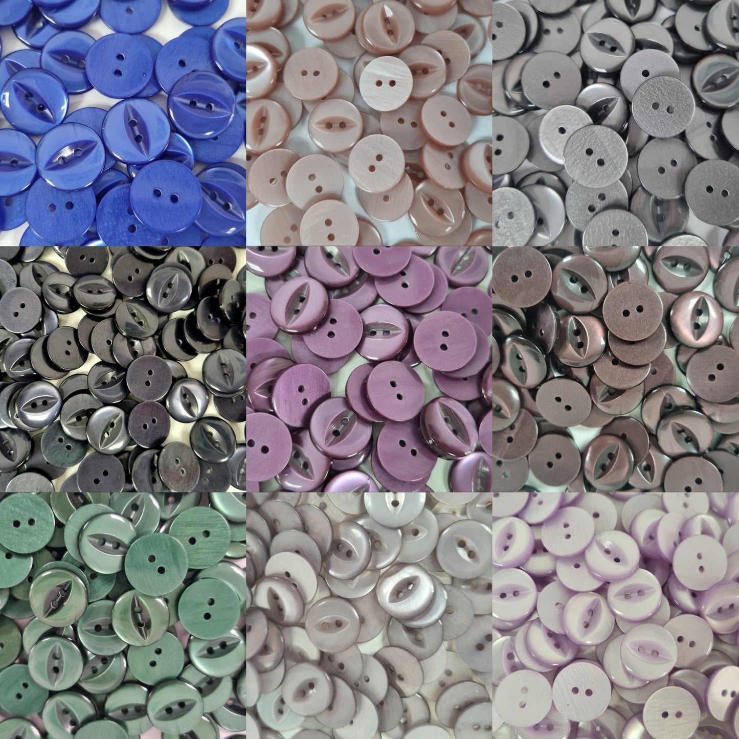 FEB01 - Fish eye button (Size 26)