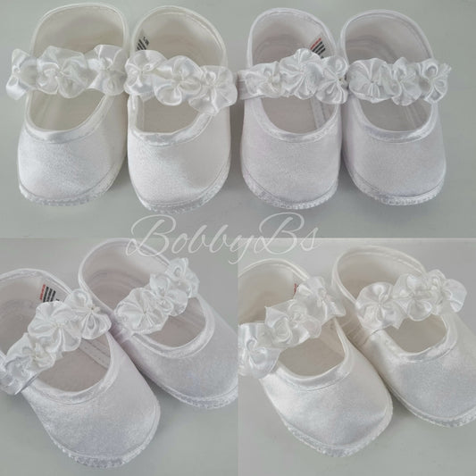 9308 - Ruched Ribbon softsole up shoe