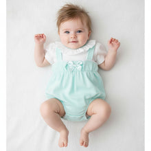 Load image into Gallery viewer, 6123 - Mint cotton romper