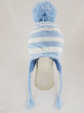 Load image into Gallery viewer, PK6197 - Striped Pompom Hat