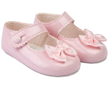 Load image into Gallery viewer, 604 - Pink Softsole bow shoe