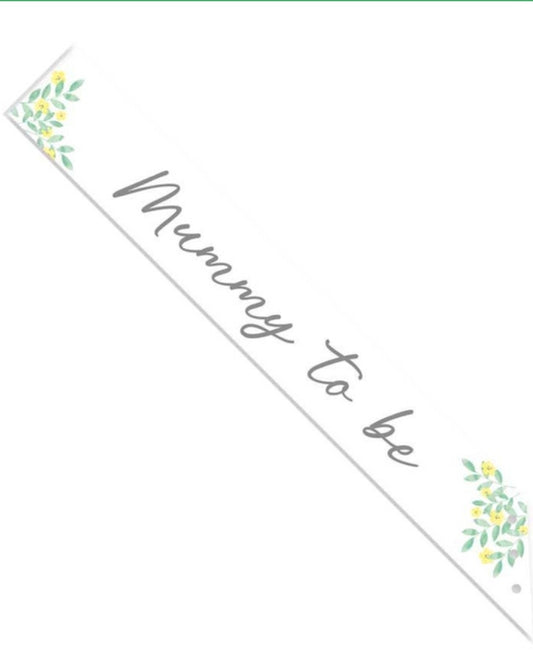 33147 - Mummy to be Babyshower Sash