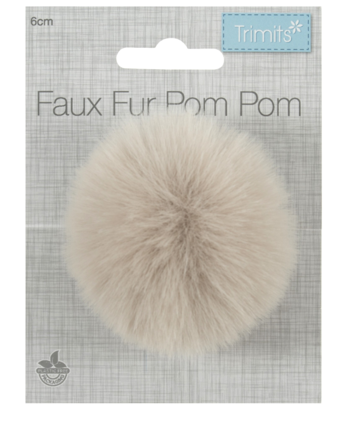 5022 - 6CM Faux Fur PomPom