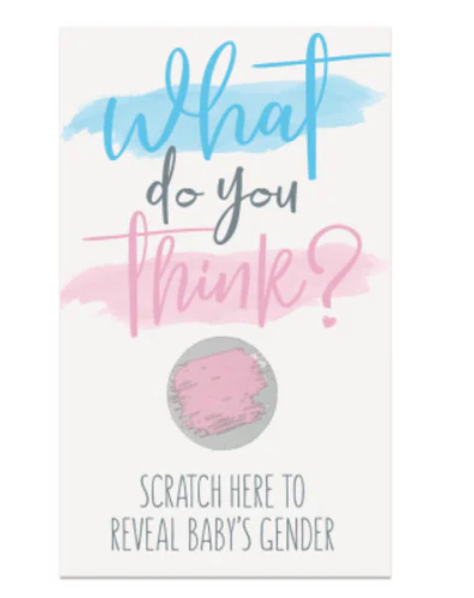 76090 - Baby Shower Scratch cards