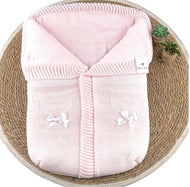 103186- Pink Spanish Traditional Baby Nest Sack