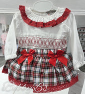 EL130- Tartan lace JP set