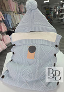 116S - Blue Knitted nest