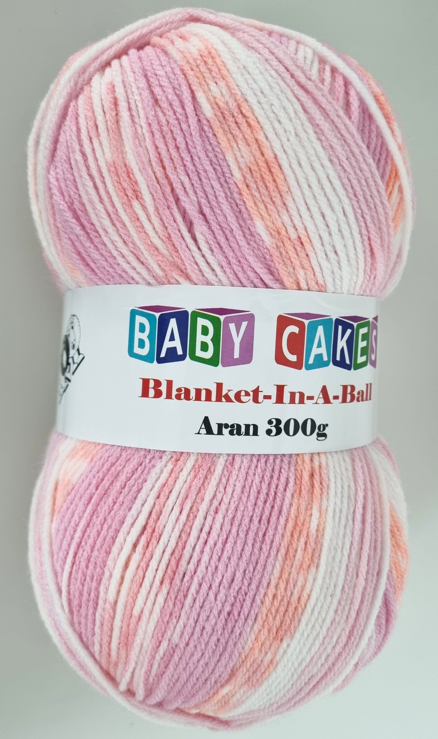Baby Cakes Blanket in a ball Aran