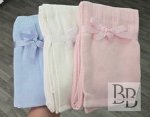Load image into Gallery viewer, Soft Cellular Baby Blanket 70x105cm Personalised