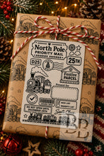 Load image into Gallery viewer, Personalised Christmas Labels