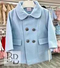 Load image into Gallery viewer, C74 - Blue Double Breasted Coat