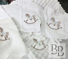 Load image into Gallery viewer, RHS1 - Rocking Horse Luxury Baby Gift set